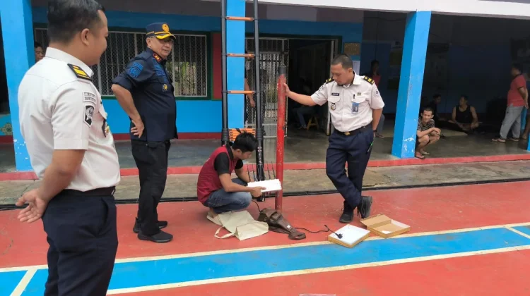 Lapas Sarolangun Pasang Alat Pemblokir Sinyal Seluler di Blok Hunian WBP