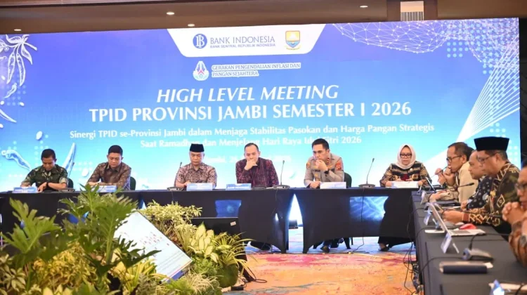 Kapolda Jambi Ikuti Rakor TPID Se-Provinsi, Fokus pada Kelancaran Distribusi Bapok