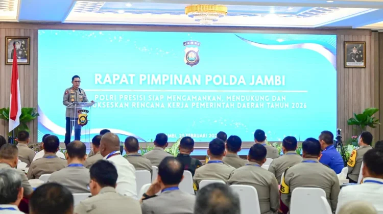 Rapim Polda Jambi 2026: Perkuat Sinergi dan Profesionalisme