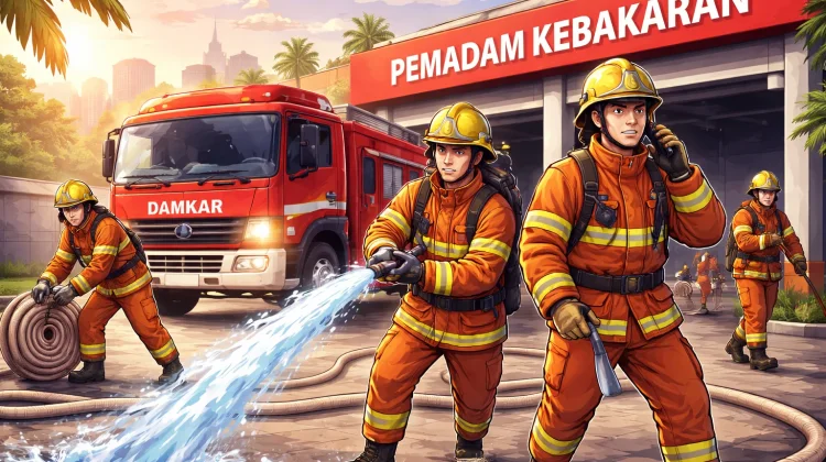 Sebanyak 120 Personel Damkar Batang Hari Siaga 24 Jam Selama Ramadan