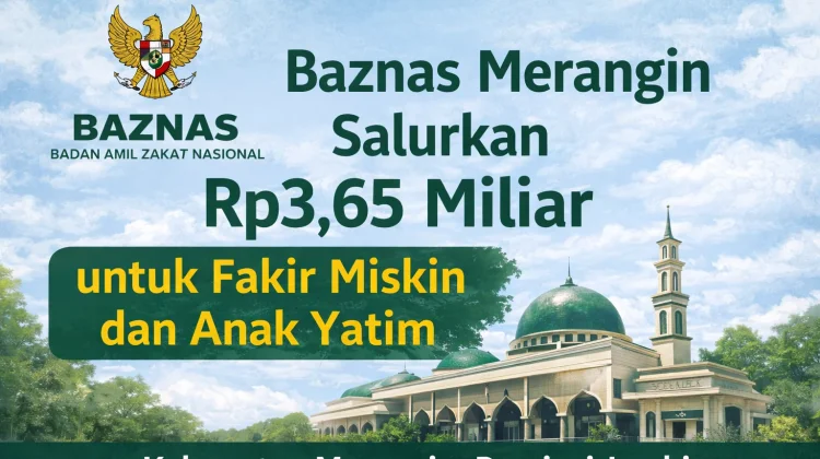 Baznas Merangin Salurkan Rp3,65 Miliar untuk Fakir Miskin dan Anak Yatim