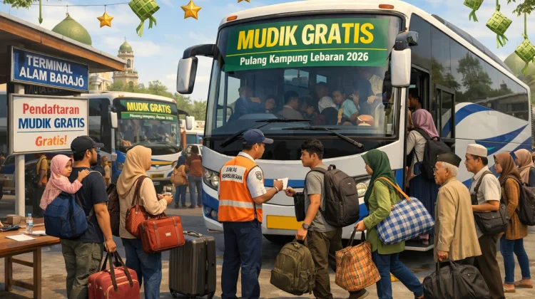 Mudik Gratis Lebaran 2026 di Jambi Dibuka, Kuota Terbatas