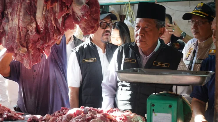 Pastikan Harga dan Pasokan Aman jelang Lebaran, Wagub Sidak Angso Duo