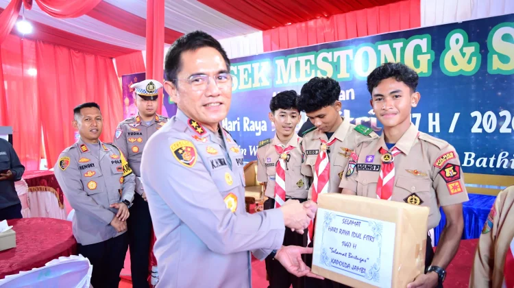 Kapolda Jambi Cek Arus Mudik Lebaran 2026