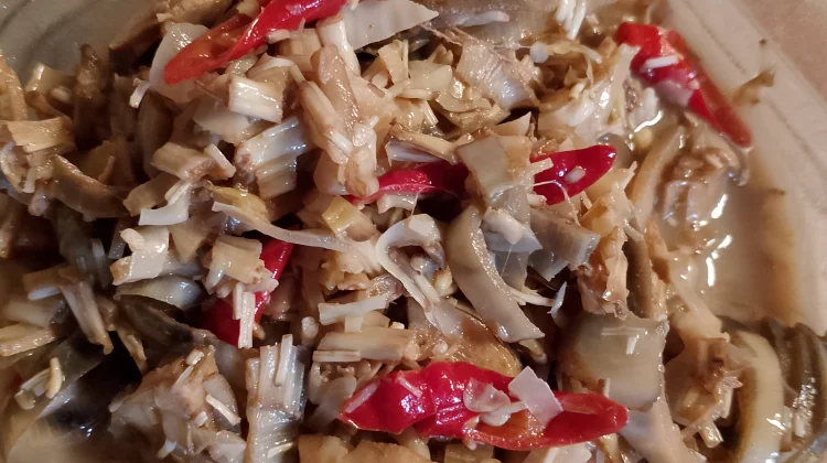 Tumis Jantung Pisang Hemat nikmat