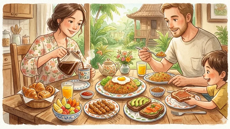 Penting Menikmati Sarapan Pagi sebelum beraktivitas
