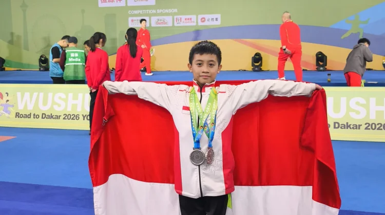 Zivan Abimanyu Sumbang Dua Medali Perak di Kejuaraan Dunia Junior di Tiongkok