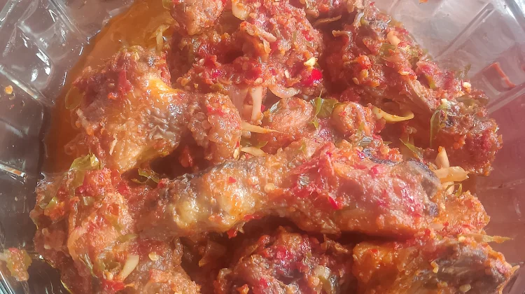 Ayam Rica-Rica Rasa Pedas Manis