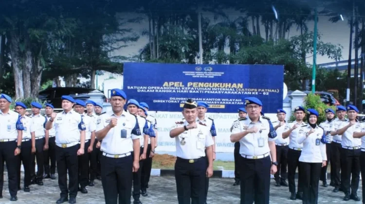 Kakanwil Ditjenpas Jambi Kukuhkan Satuan Operasional Kepatuhan Internal