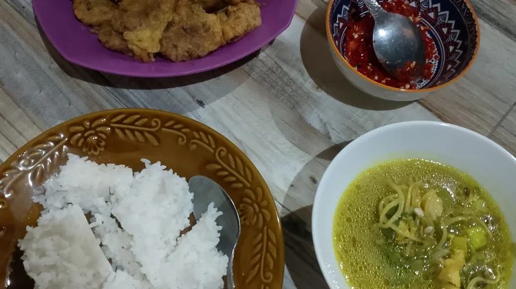 Soto Bening Sambal Mantah Cabe Merah