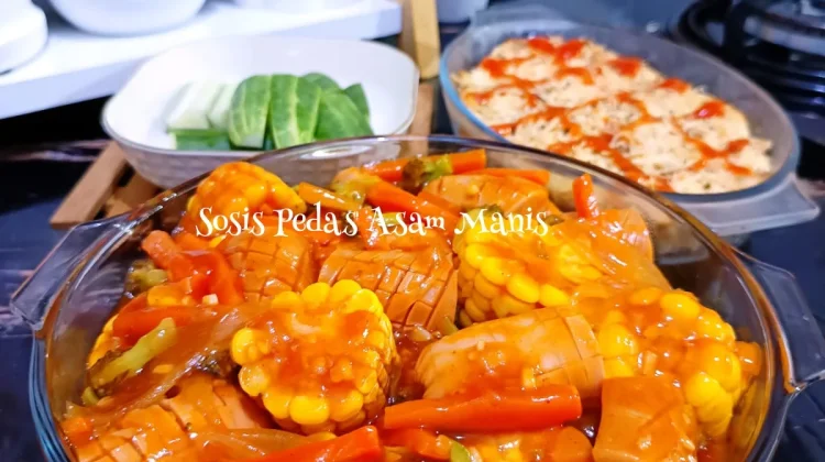 Sosis Pedas Asam Manis: Camilan Praktis dengan Rasa Menggoda
