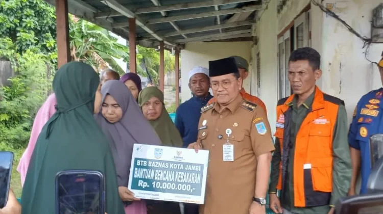 Pemkot Jambi Siapkan Pemulihan Ekonomi Bagi Korban Kebakaran di Beringin