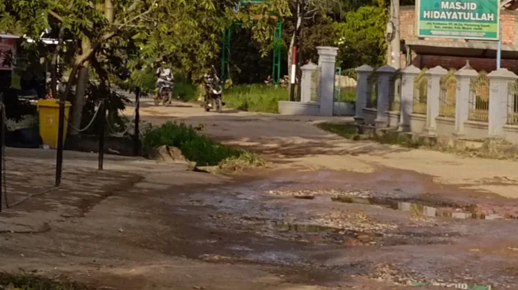 Kerusakan Jalan di wilayah Kabupaten Muara Jambi