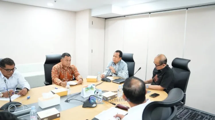 Bupati Muaro Jambi Audiensi dengan Badan Bank Tanah Bahas Pengelolaan Lahan