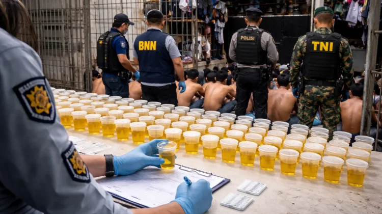 Hasil Tes Urine di Lapas Muara Bulian Semua Negatif