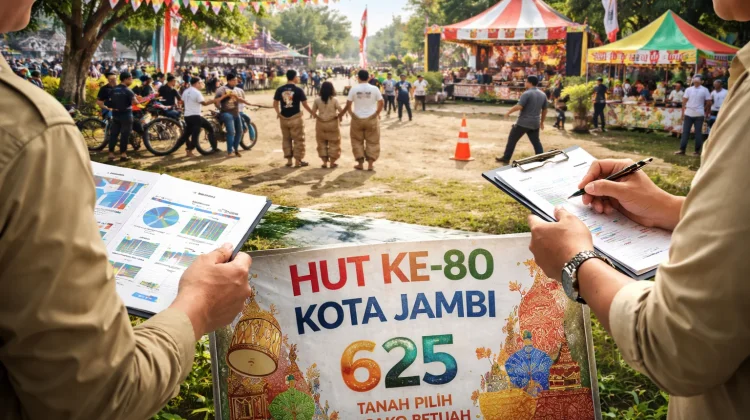 Pemkot Jambi Matangkan Agenda HUT ke-80 dan Hari Jadi ke-625