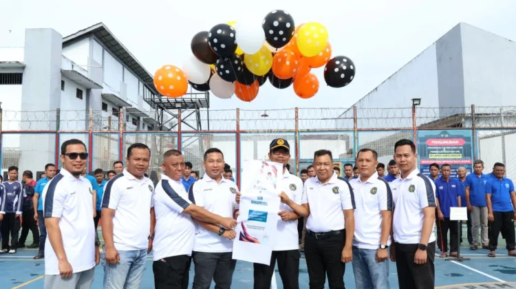 Lapas Sarolangun Selenggarakan Pekan Olah Raga Narapidana, Pertandingkan 7 Cabor