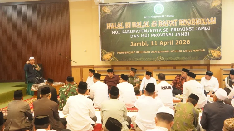 Danrem 042/Gapu Perkuat Silaturahmi dan Sinergi di Rakor MUI