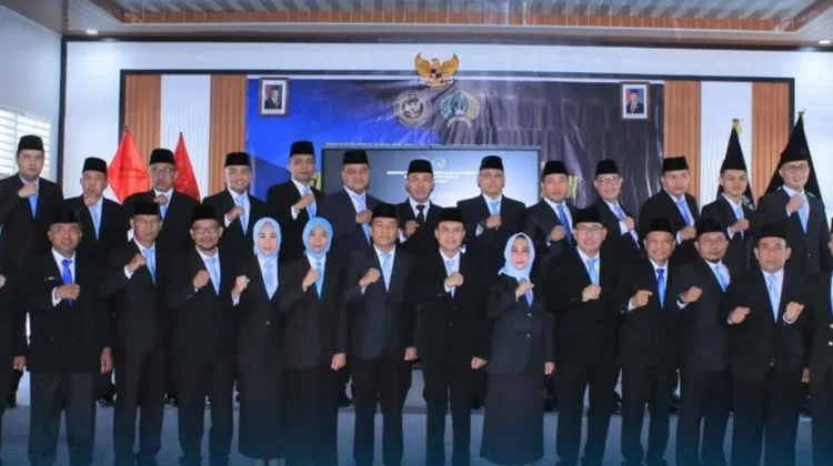 Kakanwil Ditjenpas Jambi Lantik 26 Pegawai Manajerial dan Non Manajerial