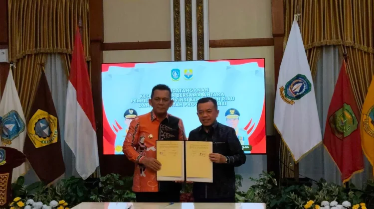 Jambi-Kepri Tandatangani Kerja sama