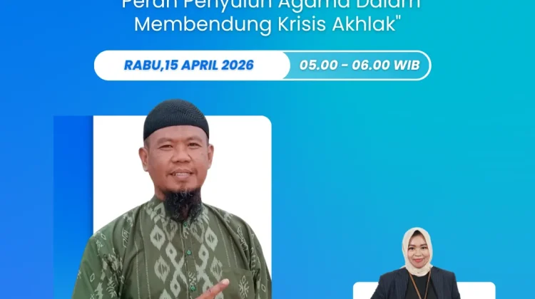Membendung Krisis Akhlak butuh Peran Penyulu Agama
