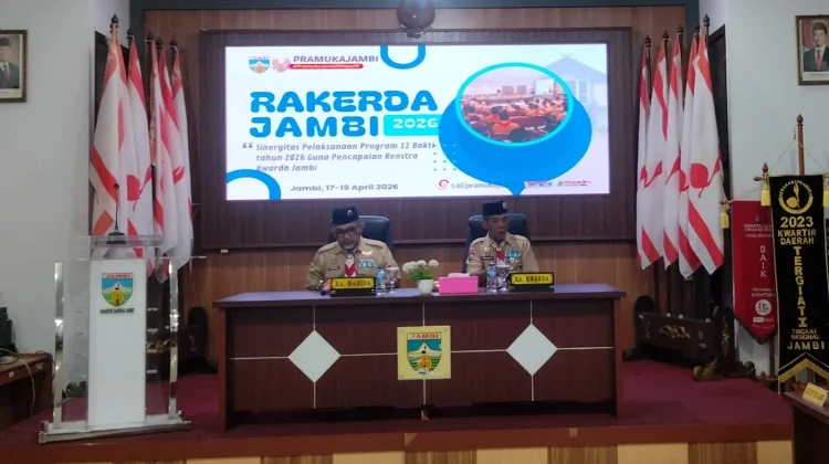 Buka Rakerda Pramuka 2026, Sekda;Fokus Evaluasi Strategi, Kaderisasi Pemimpin Muda