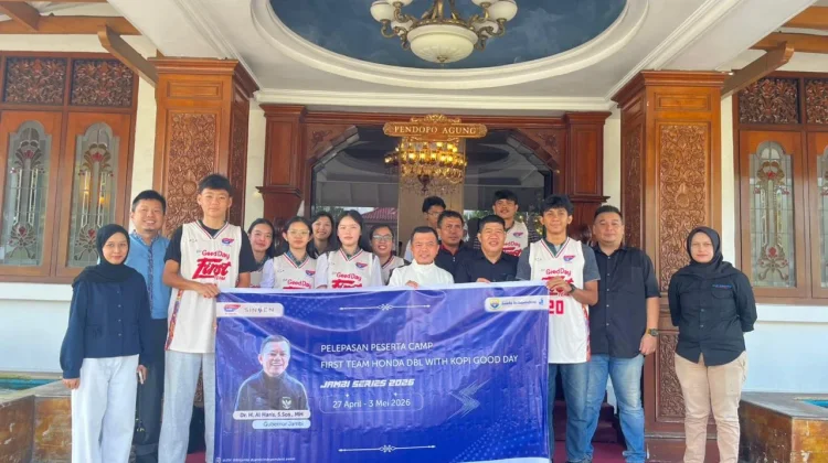 Gubernur Lepas Tim DBL Jambi ke Ajang Nasional