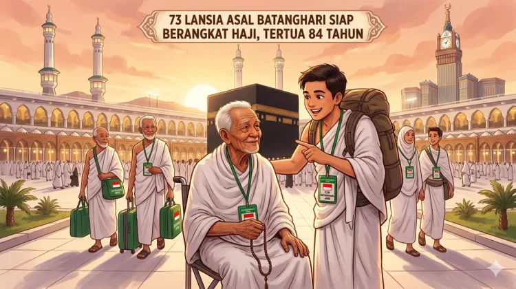 Sebanyak 73 Lansia Asal Batanghari Siap Berangkat Haji