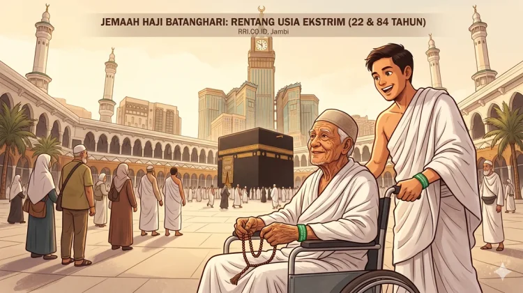 Jemaah Haji Batanghari: Termuda 22 Tahun, Tertua 84 Tahun