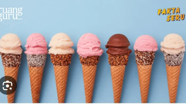 Konsumsi Es krim sewajarnya untuk kesehatan