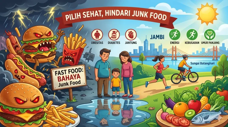 Gempuran Junk Food Ancam Kesehatan Masyarakat