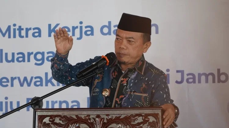 Gubernur Apresiasi Kinerja Kepala BKKBN Provinsi Jambi yang Masuki Masa Pensiun