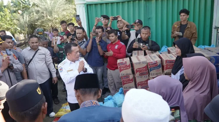Bupati Sarolangun Apresiasi Bantuan Pemprov untuk Korban Banjir