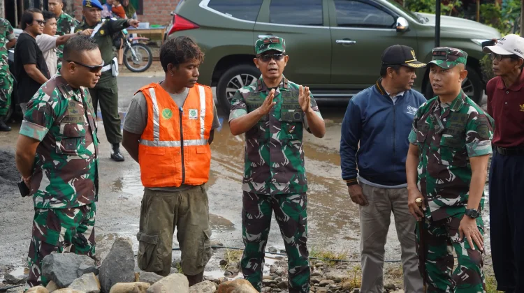 Danrem 042/Gapu Pantau Percepatan Pembangunan KDKMP di Kerinci