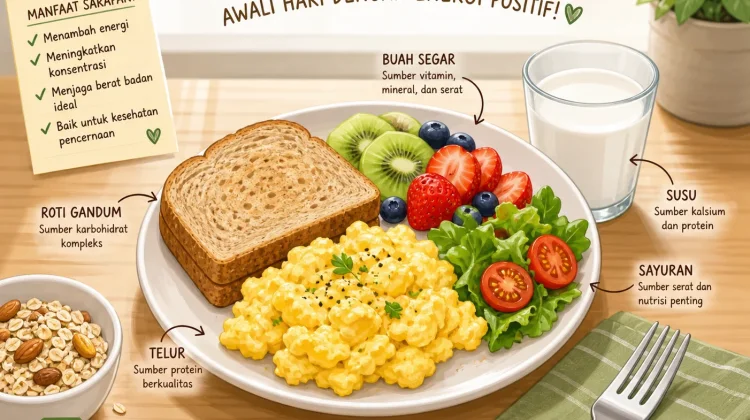 Manfaat Sarapan Pagi bagi Kesehatan dan Produktivitas
