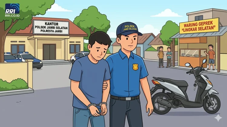 Curi Motor di Warung Geprek, Pelaku Jual Barang Curian di Facebook