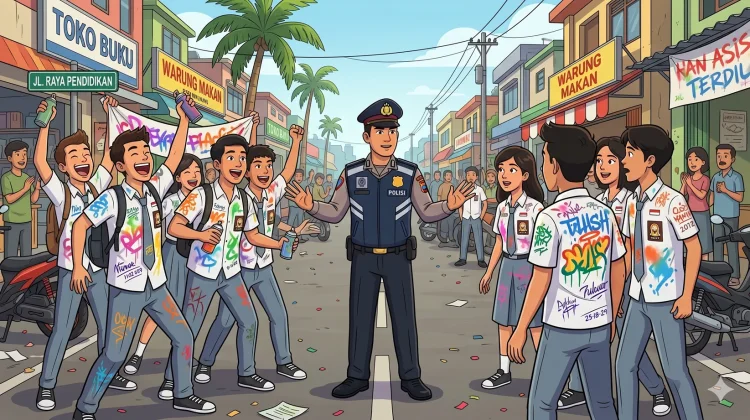Cegah Tawuran Pelajar saat Kelulusan, Polres Batang Hari Siaga Penuh