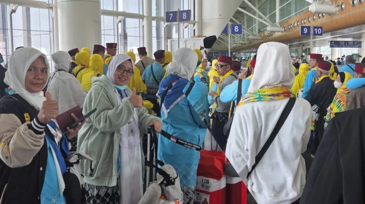 Jemaah Kloter BTH 13 Telah Tiba di Madinah