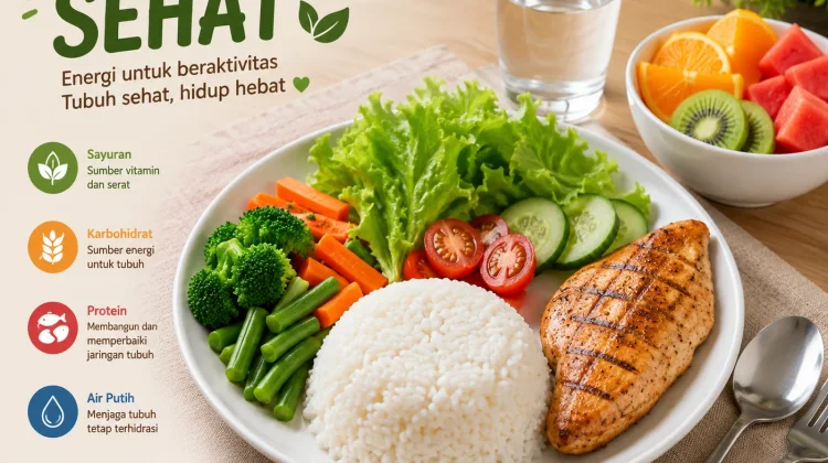 Tips Makan Siang Sehat untuk Menjaga Energi dan Konsentrasi