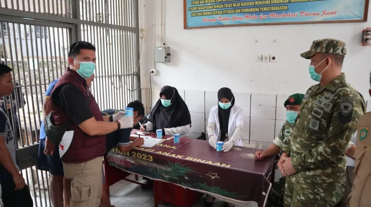 Apel Anti Halinar Lapas Muara Bungo Disusul Razia dan Tes Urine
