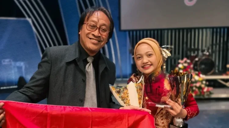 Anak Muda Jambi, Almira Raih Penghargaan Internasional Sanremo Junior Italia