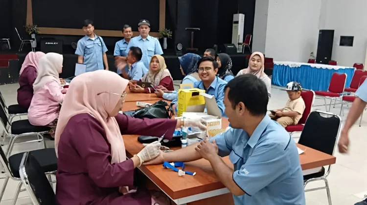Puskesmas Simpang IV Sipin Gelar Cek Kesehatan Gratis di RRI Jambi