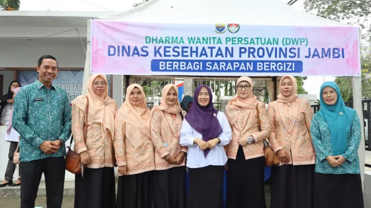Rabu Berkah TP PKK Jambi Hadirkan Cek Kesehatan dan Pengobatan Gratis
