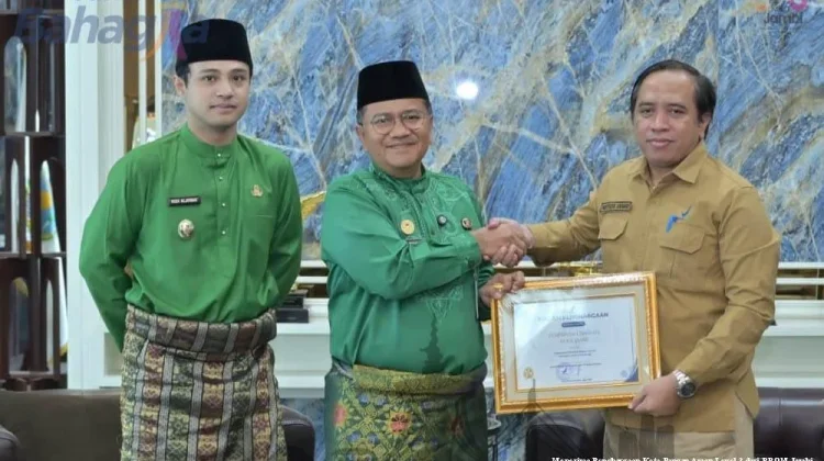 Kota Jambi di Anugrahi Kota Pangan Aman