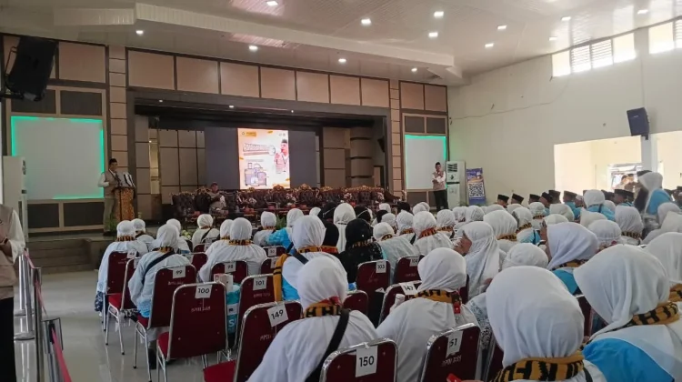 443 Jemaah Calon Haji BTH 22 Jambi Mulai Masuki Asrama Haji