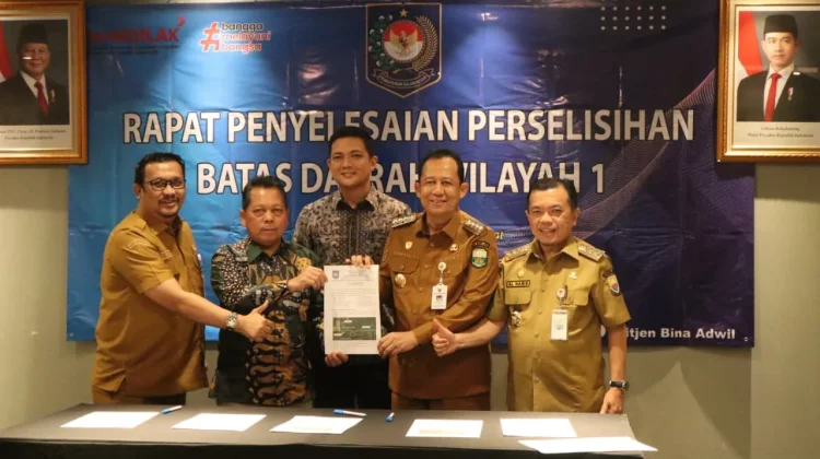 Gubernur: Batang Hari dan Muaro Jambi Sepakat Serahkan Keputusan Tapal Batas