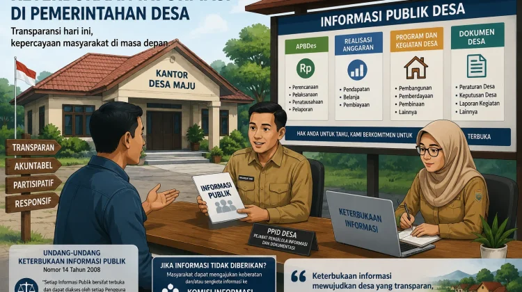 KIP Jambi: Pemahaman Keterbukaan Informasi di Pemerintahan Desa Masih Rendah