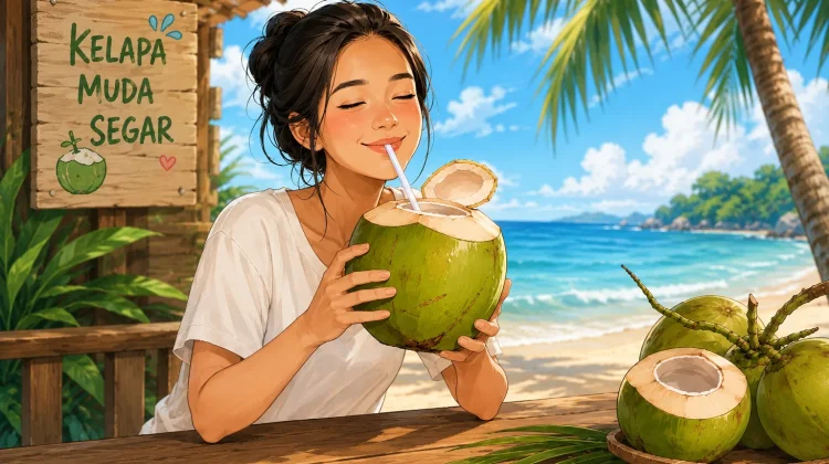 Manfaat Air Kelapa Muda untuk Kesehatan Tubuh