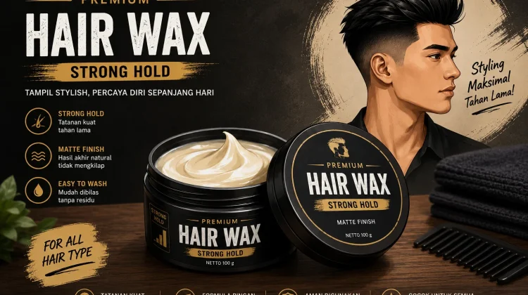 Minyak Rambut Wax, Solusi Styling Rambut Praktis dan Tahan Lama