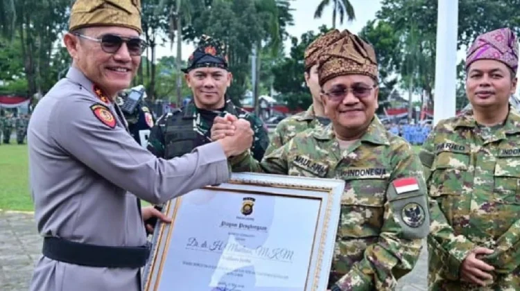 Penghargaan Kepada Pemkot Jambi Atas Kampung Bahagia dan Kamtibmas Kondusif